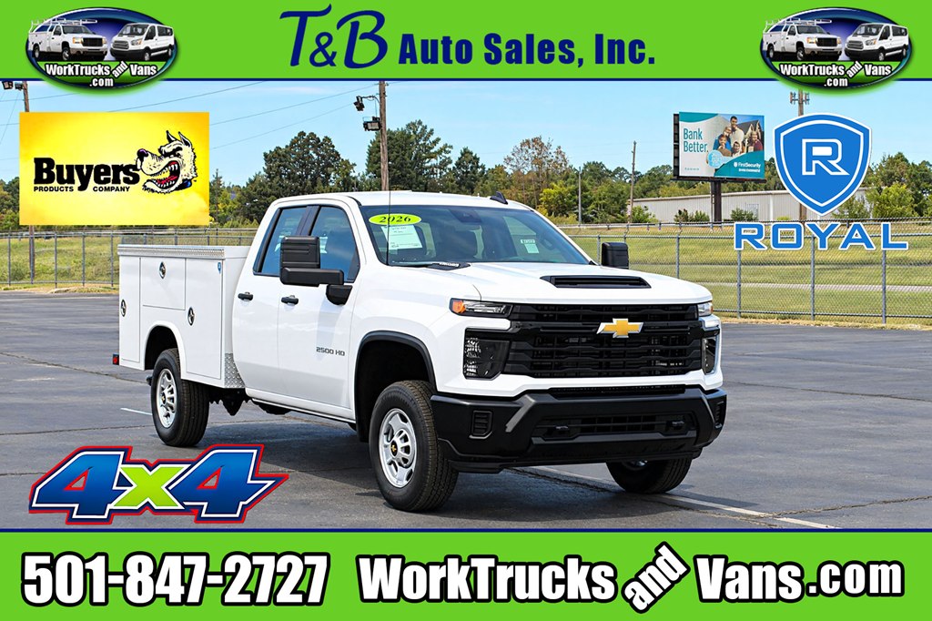 2026 Chevrolet 2500 Silverado for sale at Work Trucks and Vans in Bryant, Arkansas