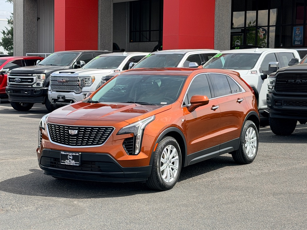 Orange 2019 Cadillac XT4 Luxury FWD SUV / Crossover Front-Wheel Drive Automatic