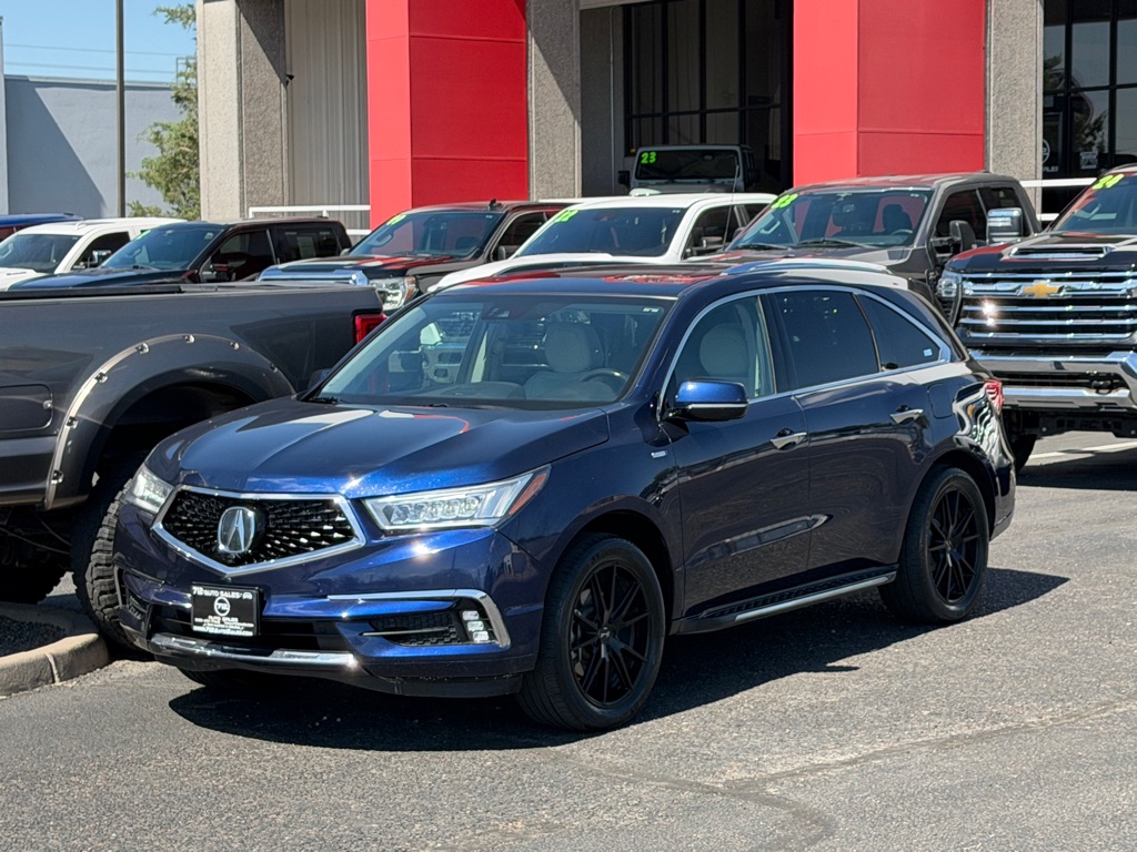 Blue 2018 Acura MDX SUV / Crossover All-Wheel Drive Automatic