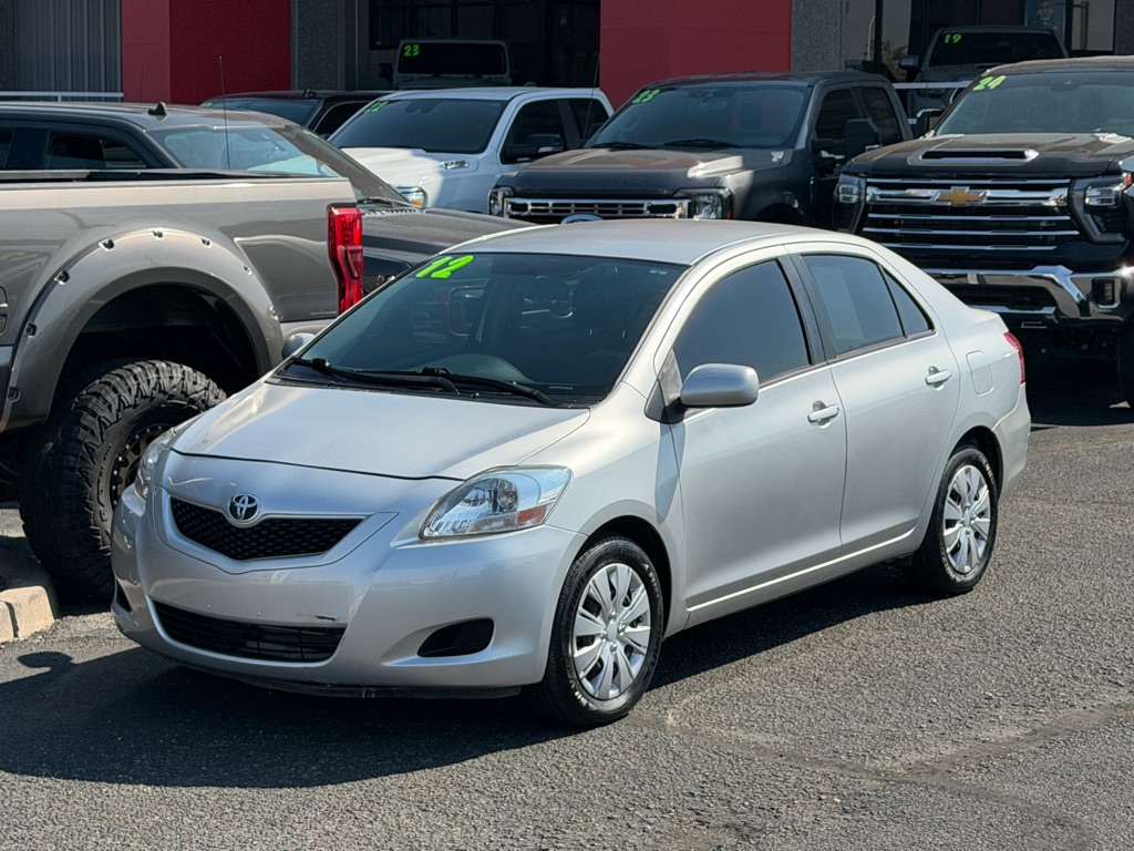 Silver 2012 Toyota Yaris Sedan  Automatic