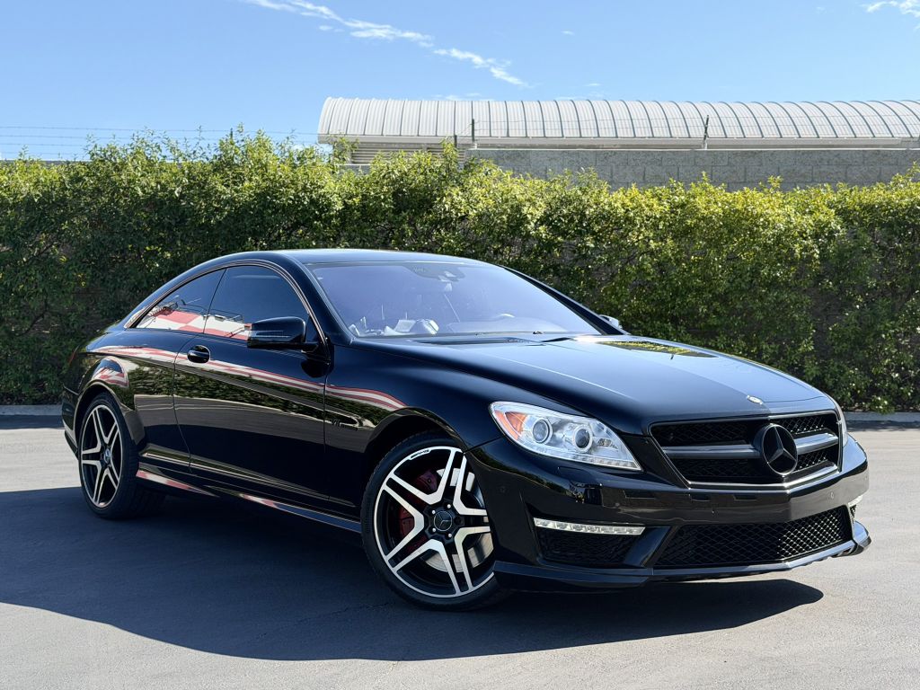 Black 2012 Mercedes-Benz CL-Class CL 63 AMG Coupe Rear-Wheel Drive 7-Speed Automatic