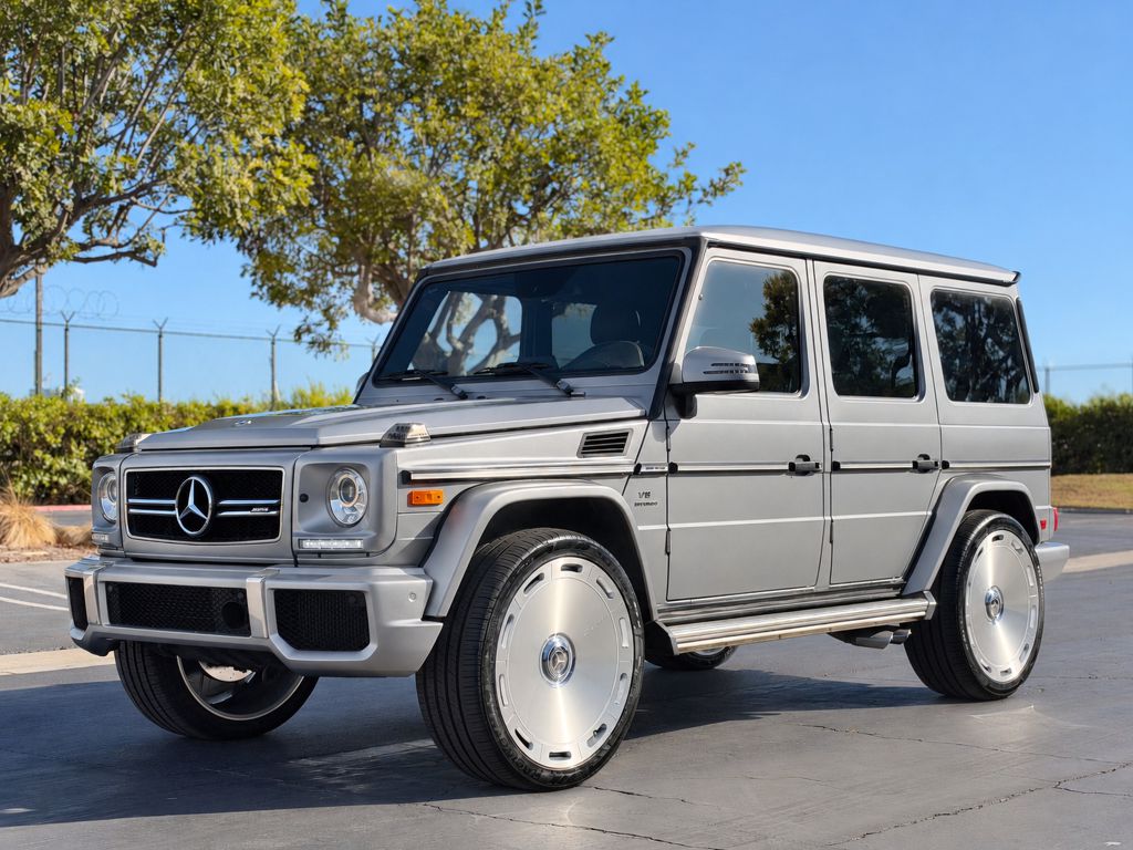 Gray 2018 Mercedes-Benz G-Class SUV / Crossover All-Wheel Drive 7-Speed Automatic