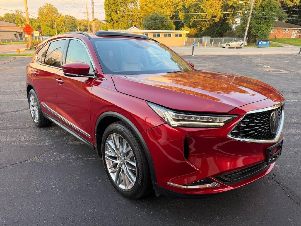 Red 2022 Acura MDX SUV / Crossover All-Wheel Drive Automatic