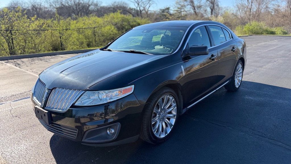 Black 2011 Lincoln MKS 3.7L Sedan Front-Wheel Drive Automatic