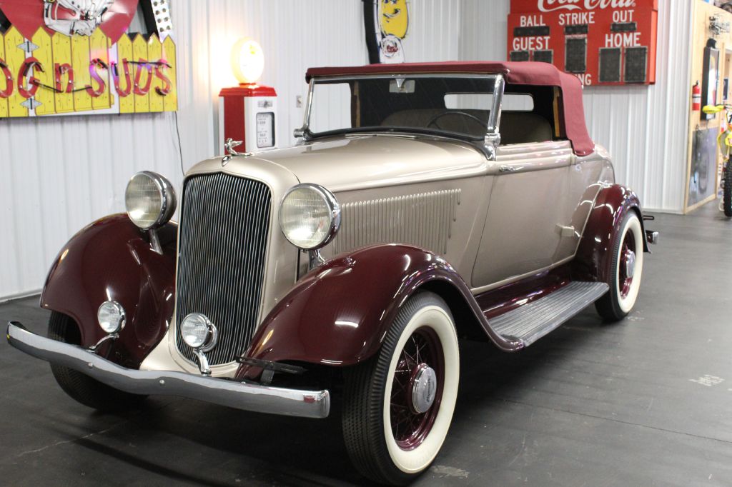 1933 PLYMOUTH PD CONVERTIBLE 