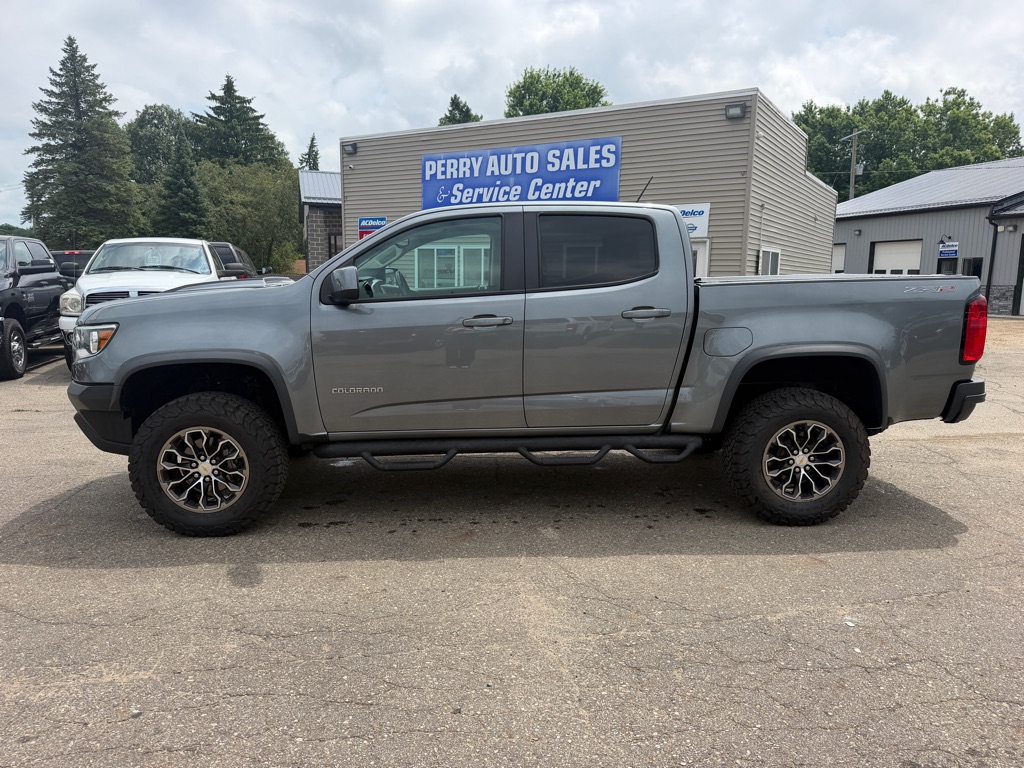 Gray 2019 Chevrolet Colorado Pickup Truck Four-Wheel Drive Automatic