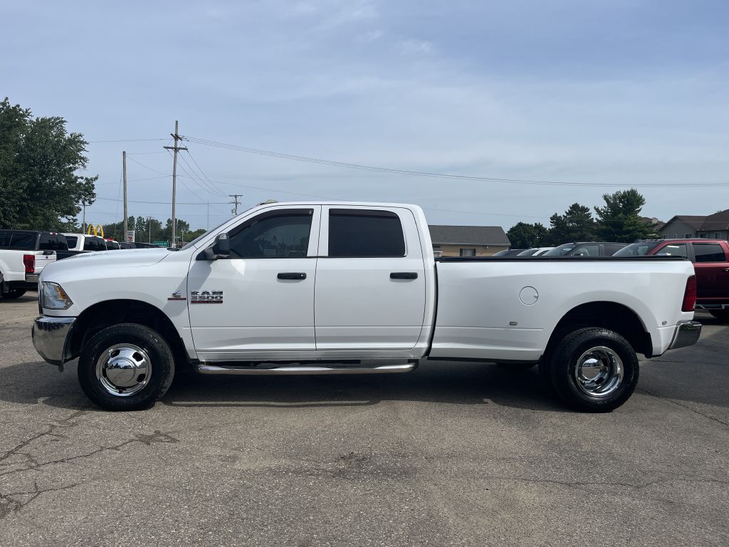 White 2015 RAM 3500 Pickup Truck Four-Wheel Drive Automatic