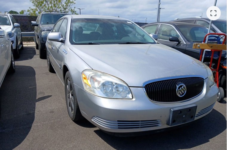 Silver 2006 Buick Lucerne V6 CXL FWD Sedan Front-Wheel Drive Automatic