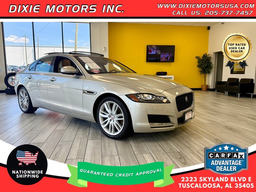 Silver 2016 Jaguar XF Sedan All-Wheel Drive Automatic