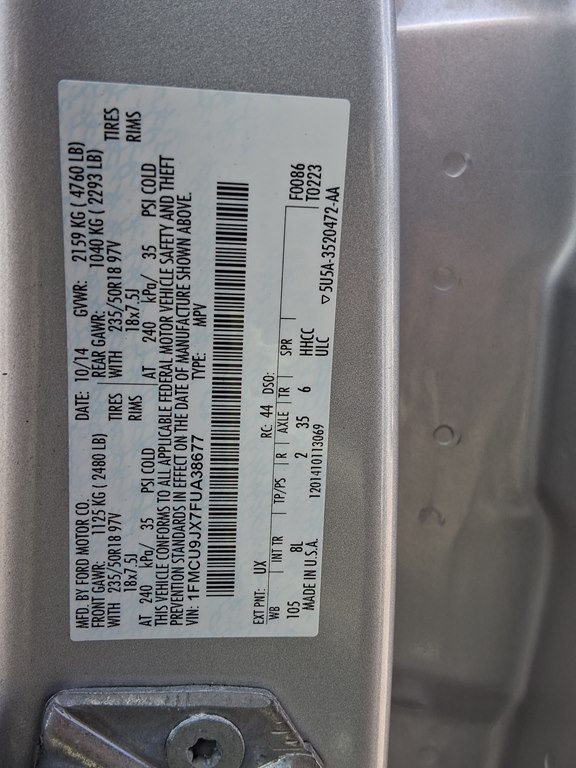 Photo 35 of this FORD ESCAPE