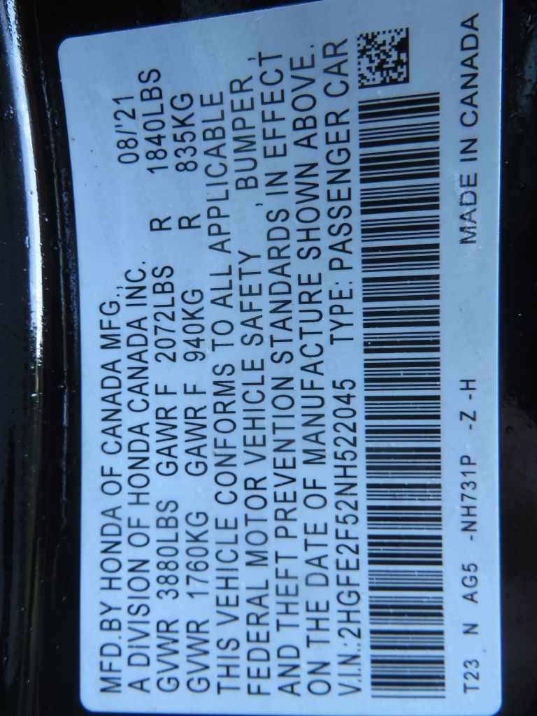 Photo 18 of this HONDA CIVIC