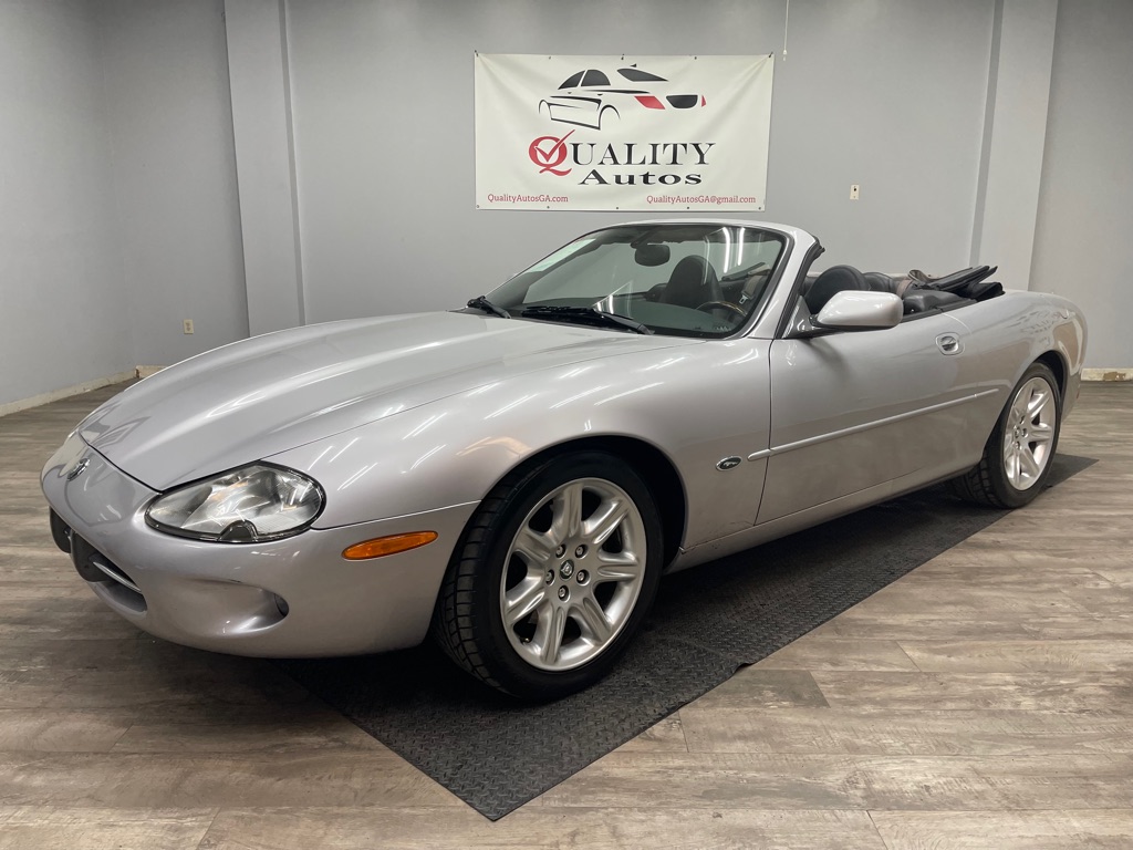 Silver 2000 Jaguar XK-Series XK8 Convertible RWD Convertible Rear-Wheel Drive Automatic