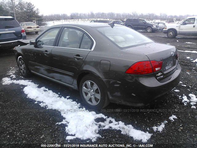 KIA OPTIMA 2009 KIA OPTIMA KNAGE228095311200