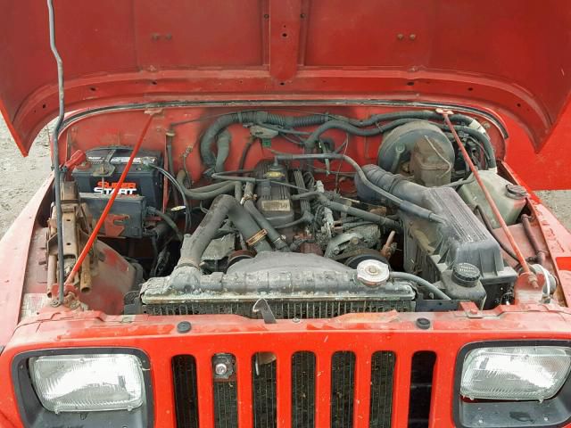 JEEP WRANGLER / YJ 1994 JEEP WRANGLER / YJ 1J4FY19P1RP473798