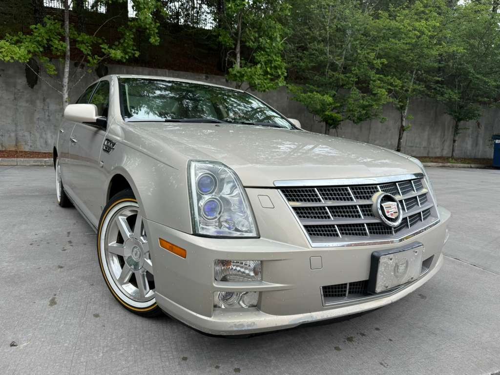 Brown (BEIGE) 2009 Cadillac STS Sedan Rear-Wheel Drive Automatic