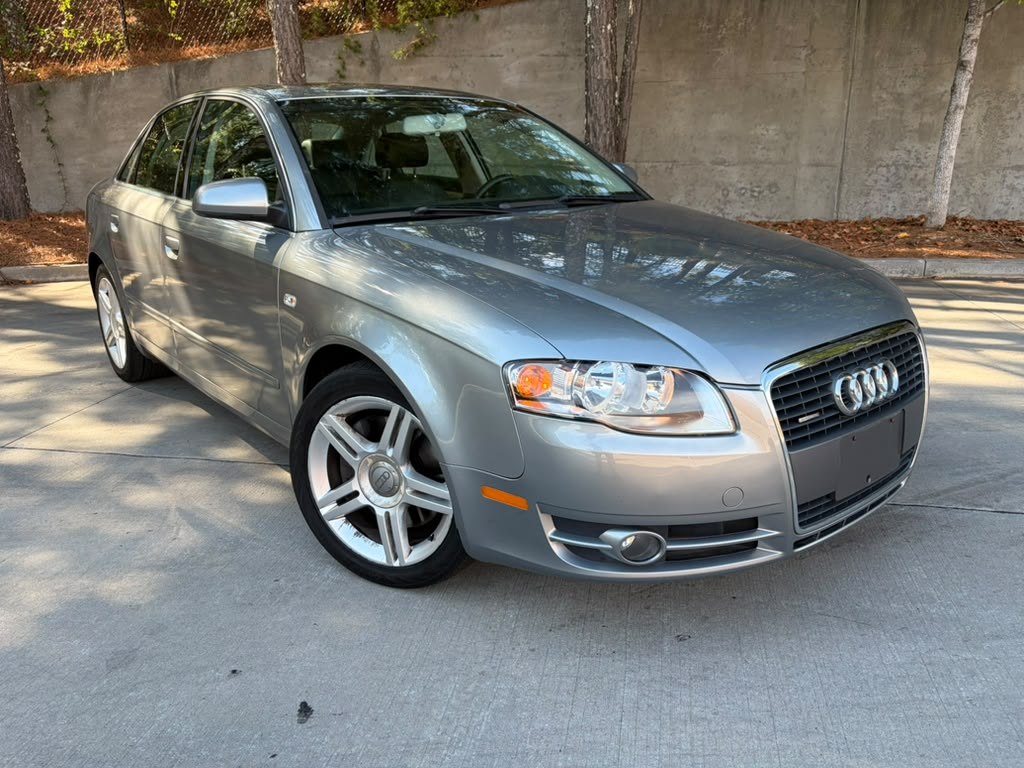 Silver 2007 Audi A4 Sedan All-Wheel Drive 6-Speed Manual