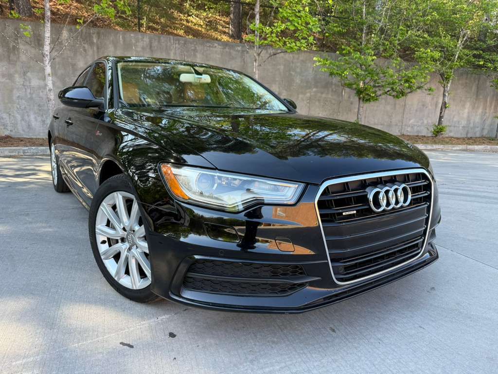 Black 2012 Audi A6 3.0T quattro Prestige Sedan AWD Sedan All-Wheel Drive Automatic
