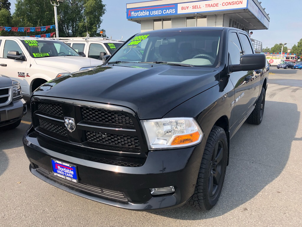 Affordable Used Cars Inc. Anchorage 2012 DODGE RAM 1500 ST