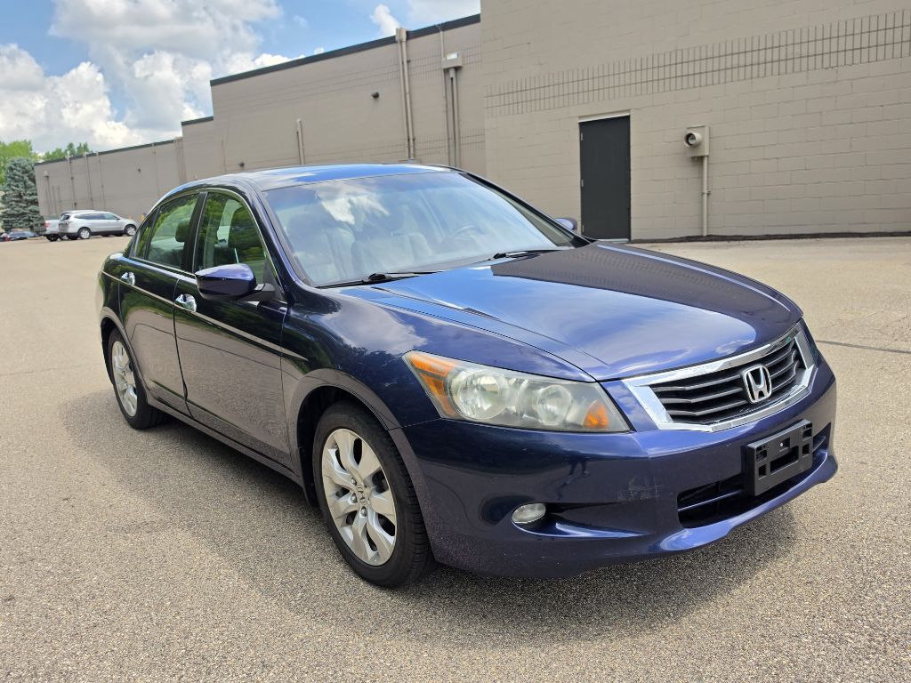 Blue 2008 Honda Accord Sedan Front-Wheel Drive Automatic