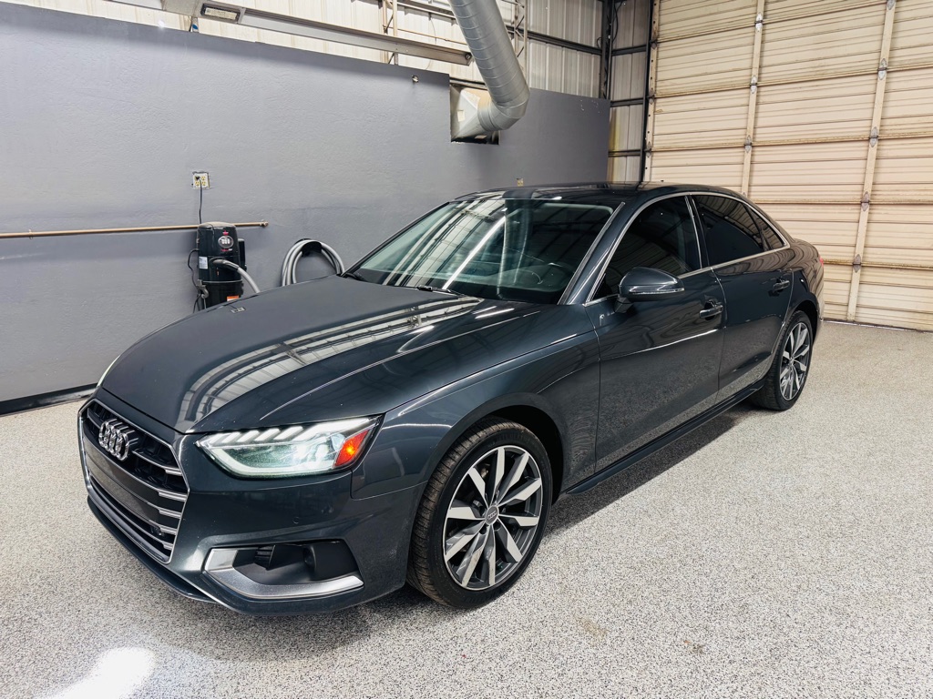 Gray 2020 Audi A4 40 TFSI Premium Plus FWD Sedan Front-Wheel Drive Automatic