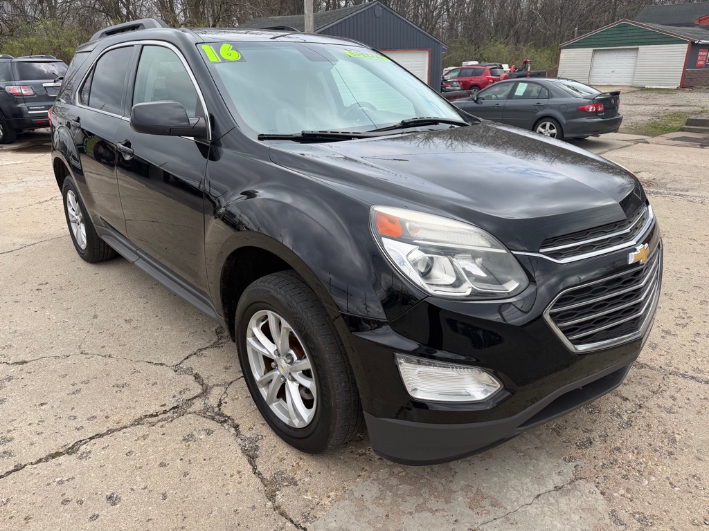 Black 2016 Chevrolet Equinox LT FWD SUV / Crossover Front-Wheel Drive Automatic
