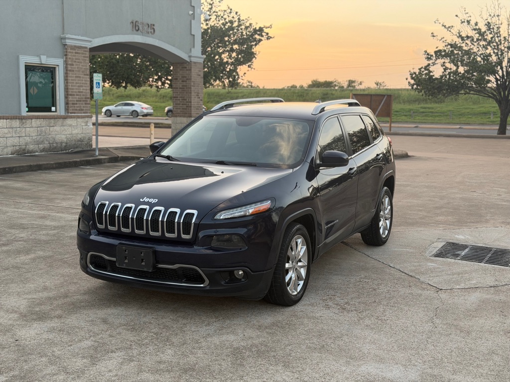 Black 2016 Jeep Cherokee SUV / Crossover Front-Wheel Drive Automatic