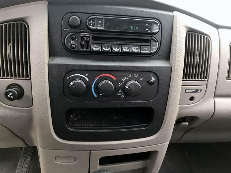 DODGE RAM PICKUP 1500 2003 DODGE RAM PICKUP 1500 1D7HA16KX3J504901