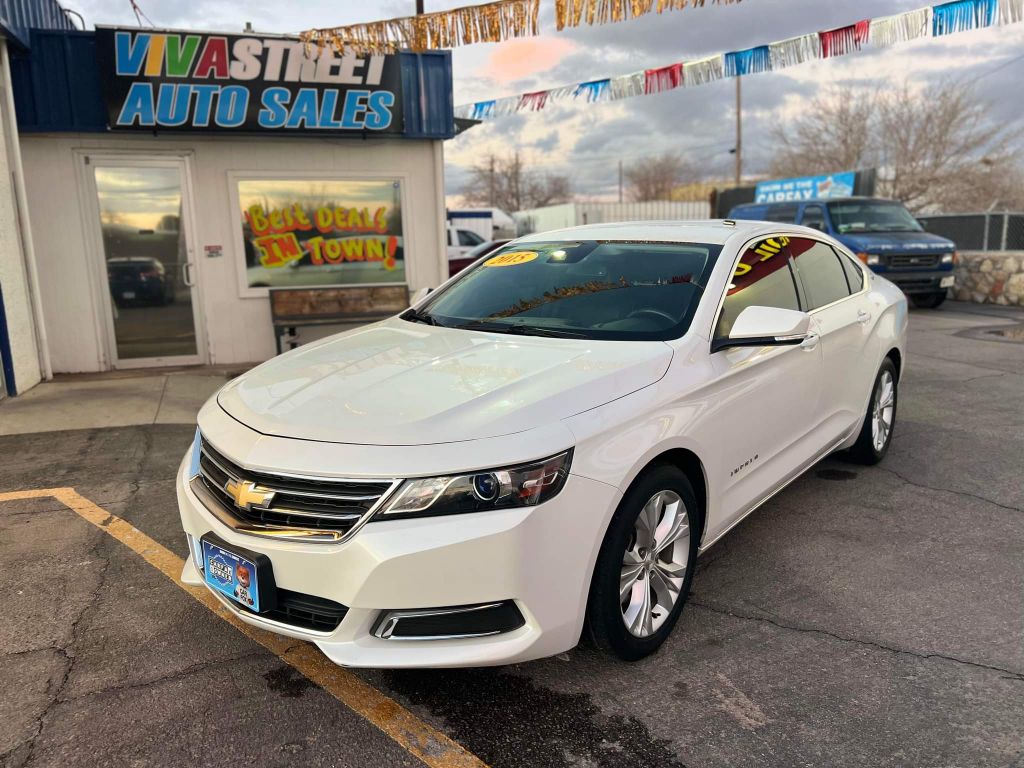 2015 CHEVROLET IMPALA in EL PASO TX at VIVASTREET AUTO SALES LLC, White