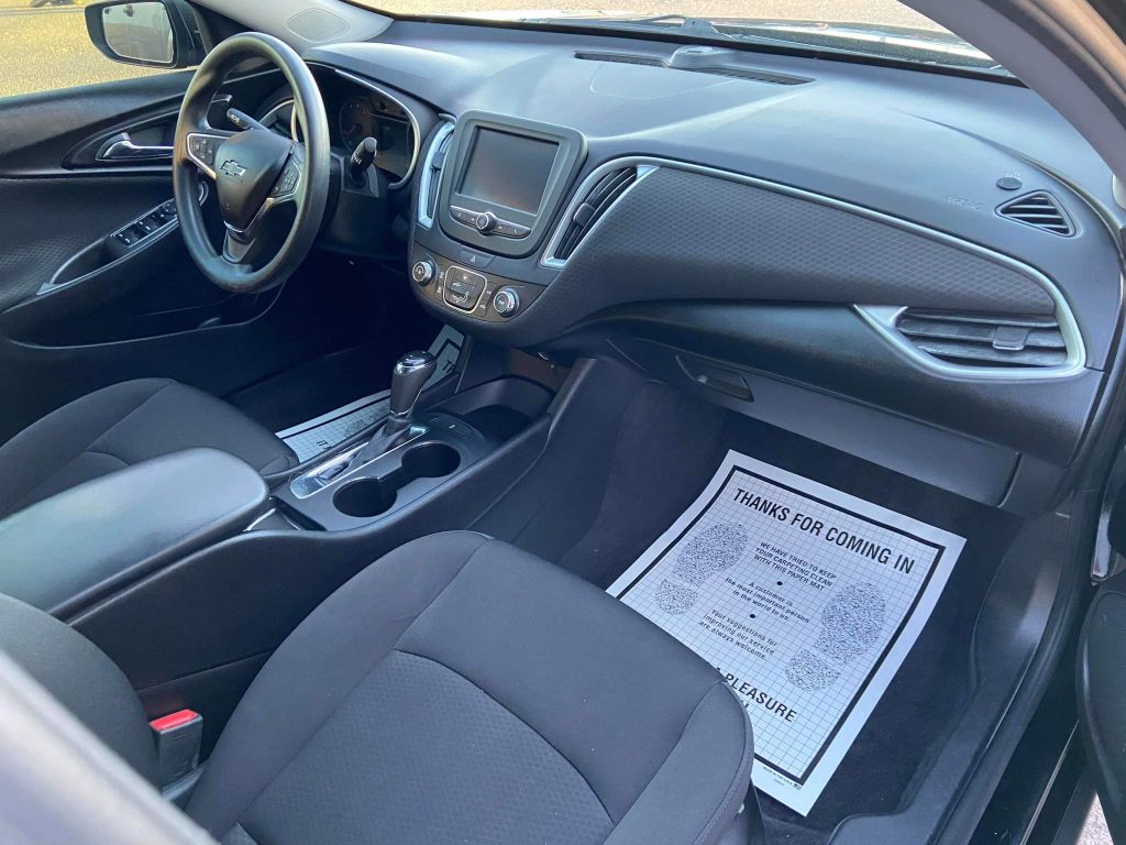 2018 CHEVROLET MALIBU in EL PASO TX at VIVASTREET AUTO SALES LLC, Black