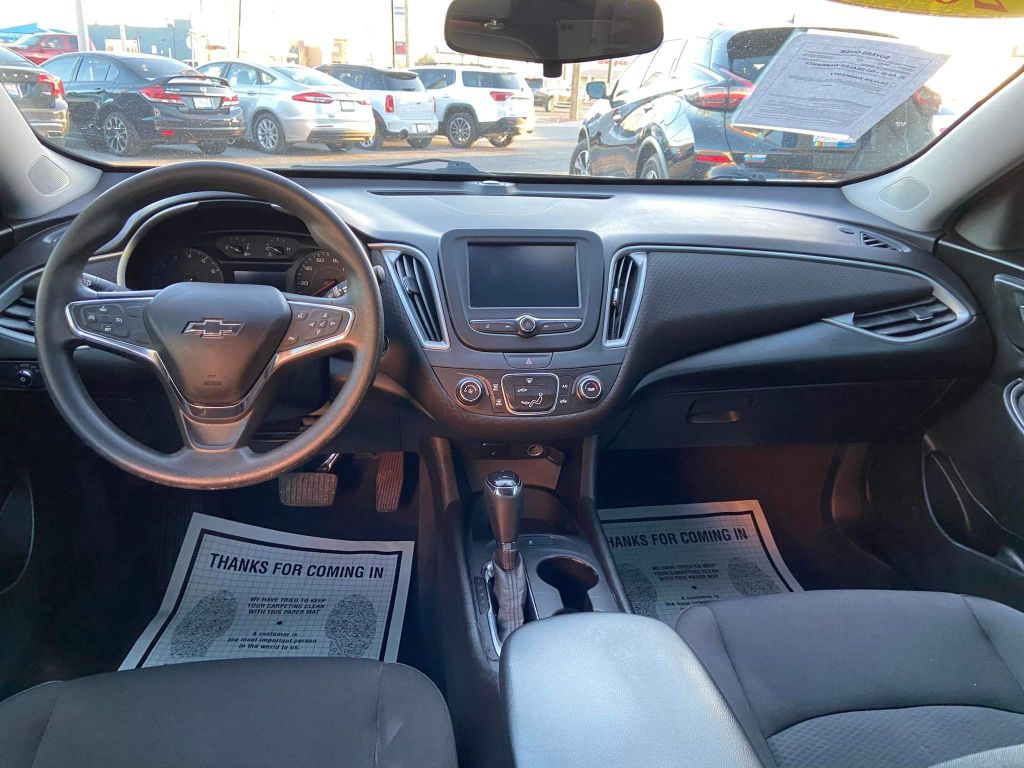 2018 CHEVROLET MALIBU in EL PASO TX at VIVASTREET AUTO SALES LLC, Black