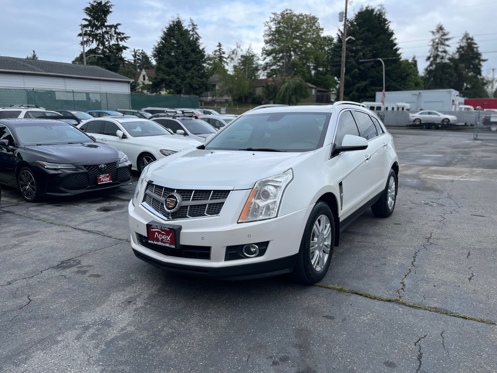 White 2010 Cadillac SRX SUV / Crossover All-Wheel Drive Automatic