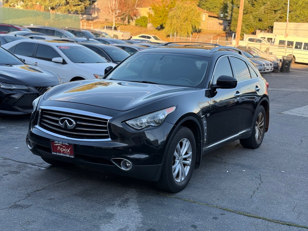 Black 2014 INFINITI QX70 SUV / Crossover Automatic