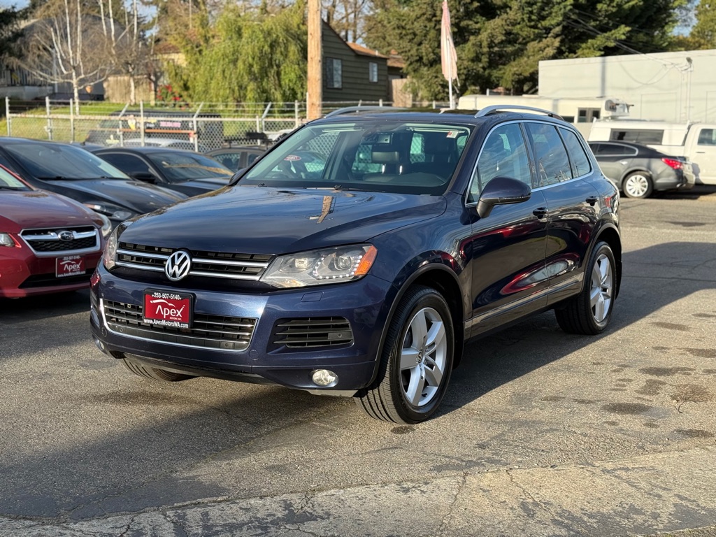 Blue 2012 Volkswagen Touareg SUV / Crossover All-Wheel Drive Automatic
