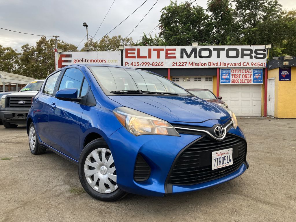 2016 TOYOTA YARIS