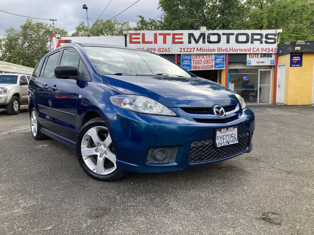 Blue 2007 Mazda MAZDA5 Minivan Automatic