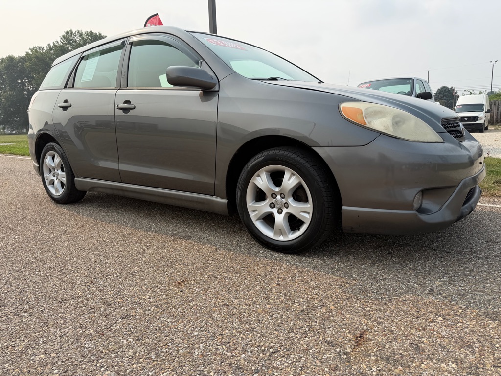 Gray 2007 Toyota Matrix Hatchback Front-Wheel Drive Automatic