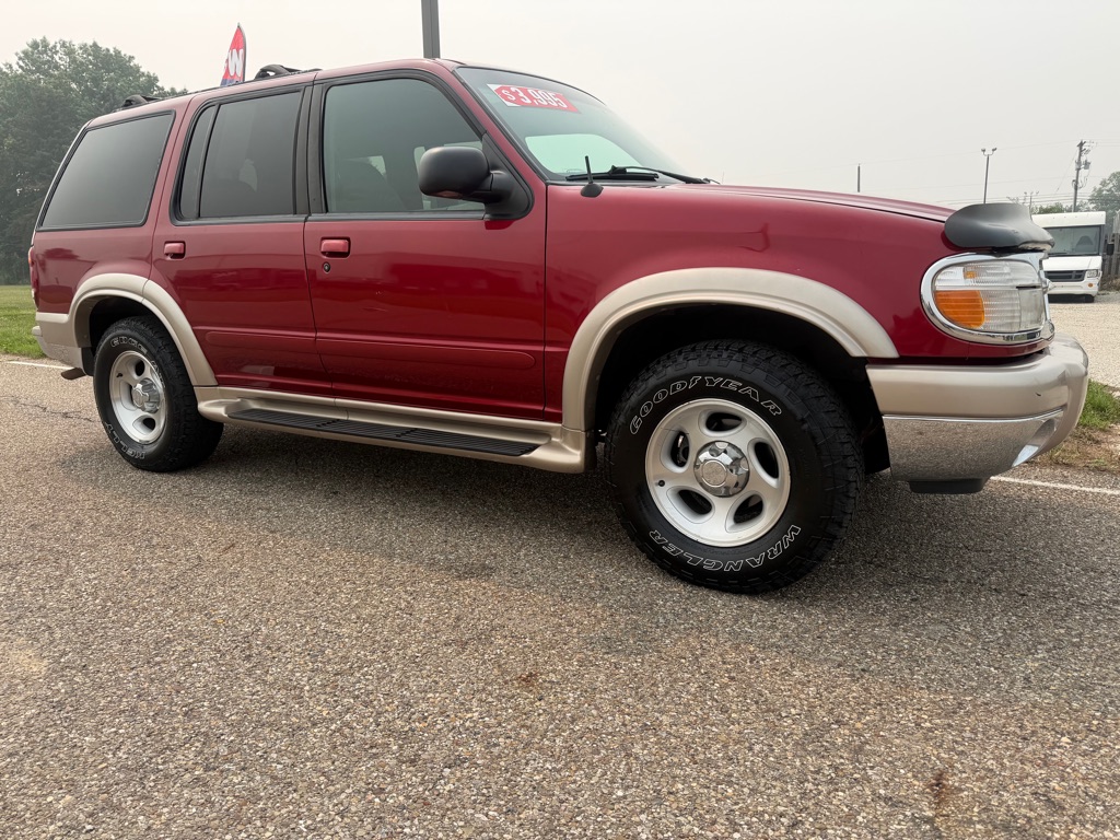 Red 2001 Ford Explorer SUV / Crossover Four-Wheel Drive Automatic
