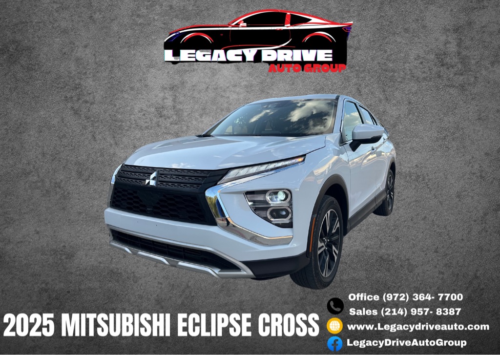 White 2025 Mitsubishi Eclipse Cross SUV / Crossover All-Wheel Drive Continuously Variable Transmission