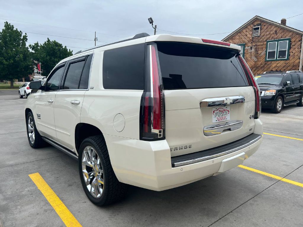 2015 CHEVROLET TAHOE in OKLAHOMA CITY OK at FLAIR AUTO GROUP, WHITE