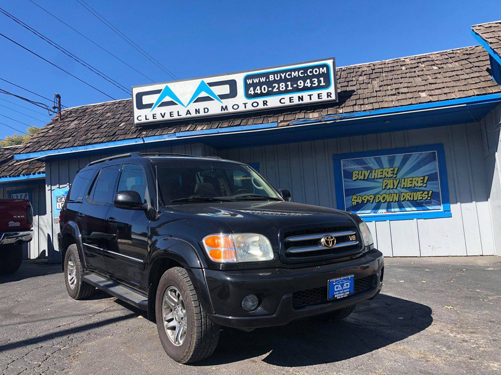 2003 TOYOTA SEQUOIA LIMITED for sale at Cleveland Motor ...
