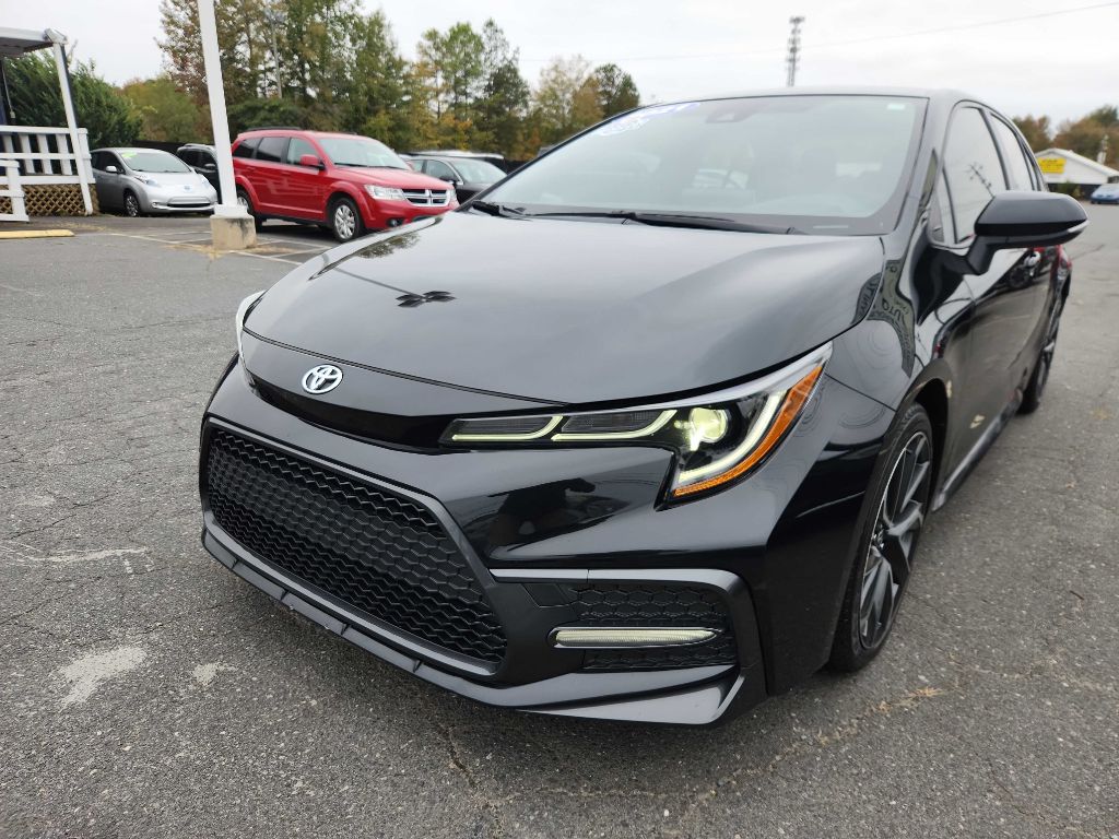2021 TOYOTA COROLLA in MONROE NC at CAROLINAS AUTO EXPO, BLACK, JTDS4MCE3MJ062276