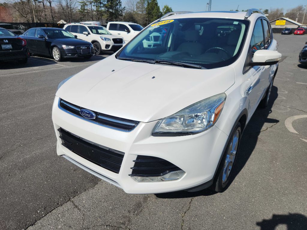 2014 FORD ESCAPE in MONROE NC at CAROLINAS AUTO EXPO, WHT, 1FMCU9JX9EUC43318
