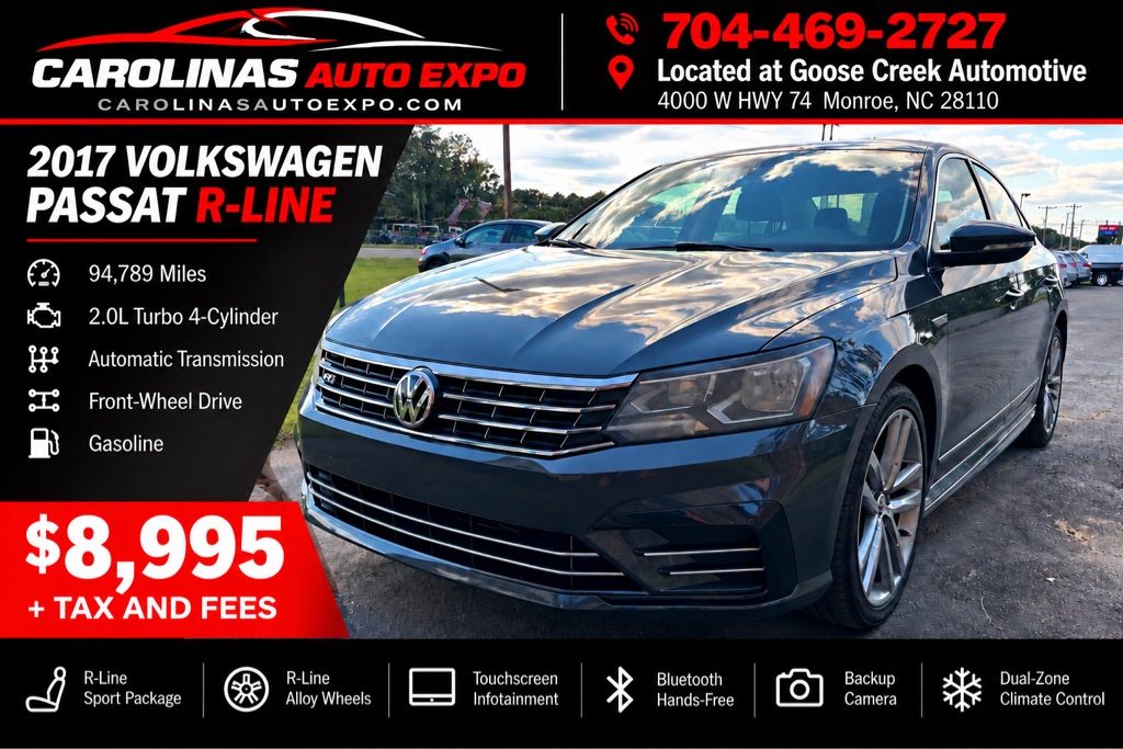 2017 VOLKSWAGEN PASSAT