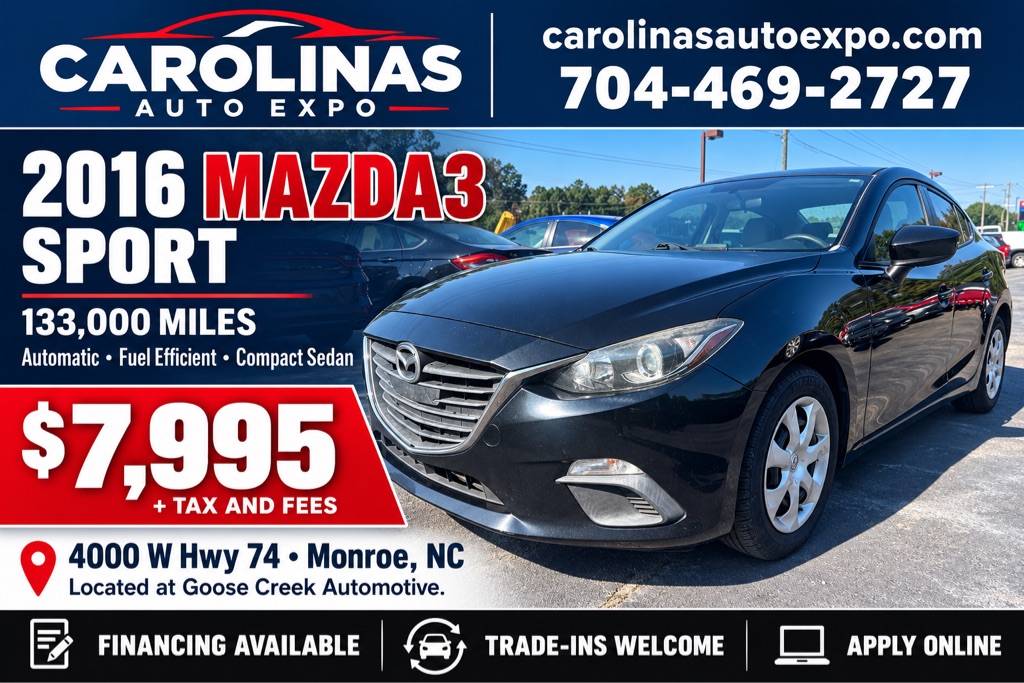 2016 MAZDA 3
