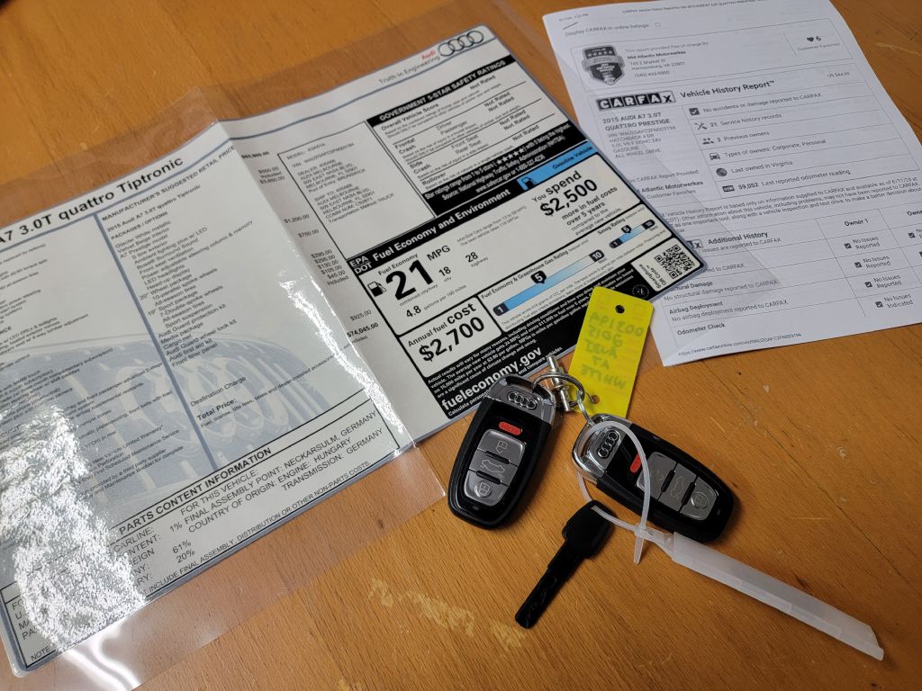 Image for 2015 Audi A7 3.0 PRESTIGE NAV-BOSE-HeadUp-AC Seats!