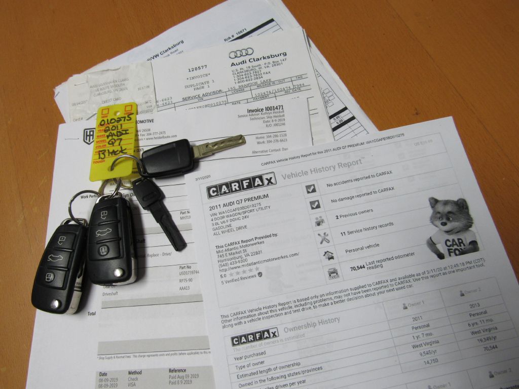 Image for 2011 Audi Q7 PREMIUM AWD 3rd Row-NAV-4 NEW Tires!