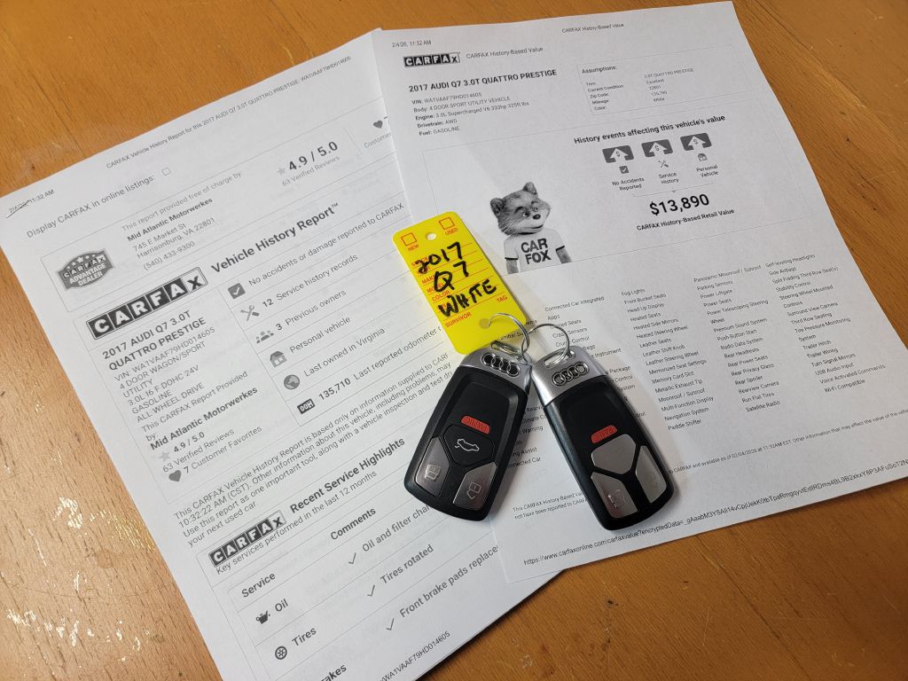 Image for 2017 Audi Q7 V6 PRESTIGE New Tires-Loaded Up-3rd Row