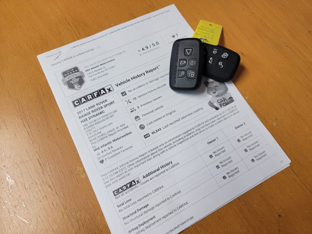 Image for 2017 Land Rover RANGE ROVER Sport HSE Dynamic Consignment