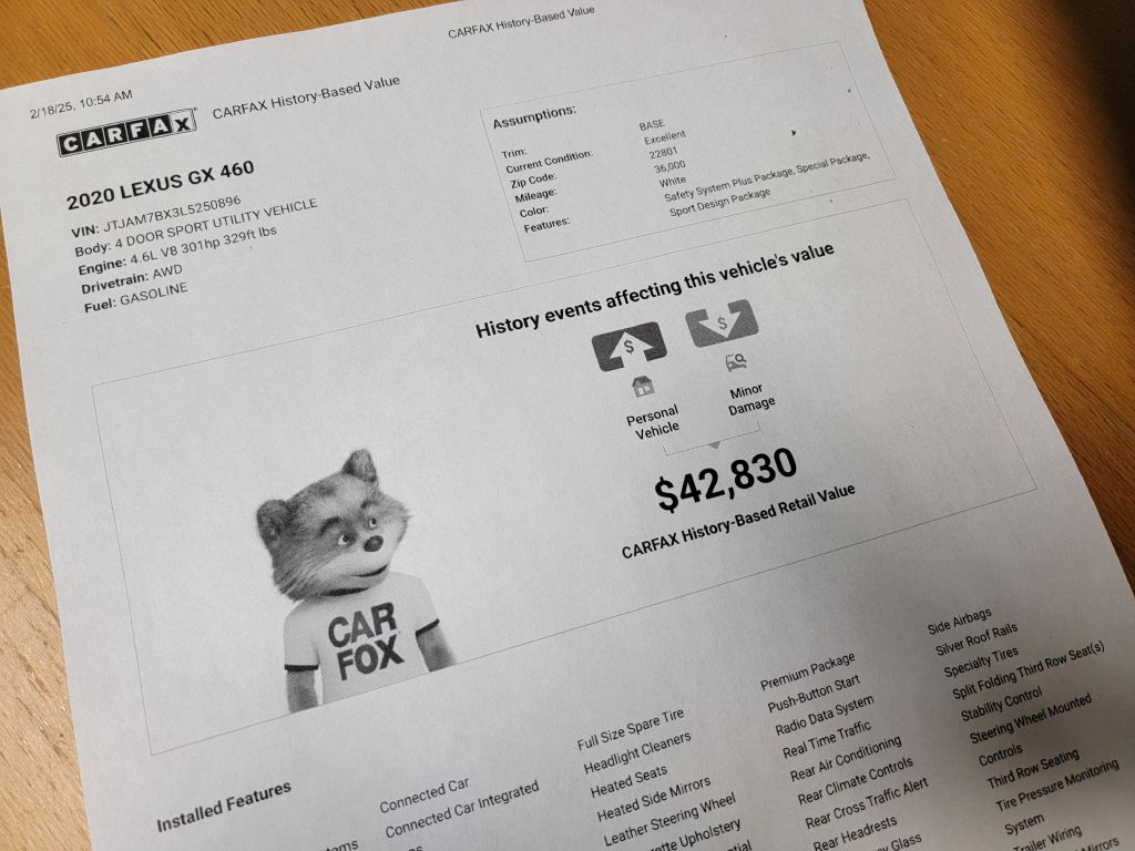 Image for 2020 Lexus GX 460 PREMIUM RadarCruise-Blind Spot-3rd Row