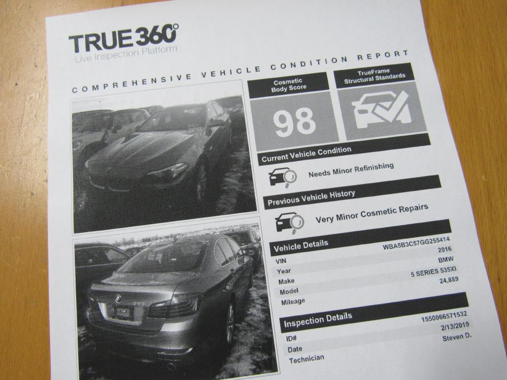 Image for 2016 BMW 535I XDRIVE NAV Blind Spot-4 NEW Tires-Loaded!